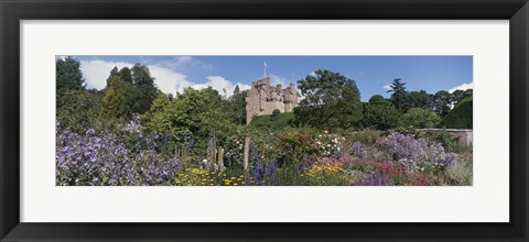 Framed Crathes Castle Scotland Print