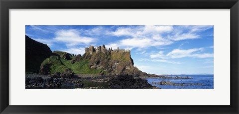 Framed Dunluce Castle, Antrim, Ireland Print