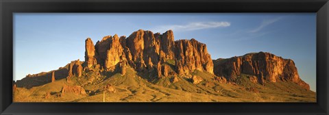 Framed Superstition Mountains, Arizona, USA Print