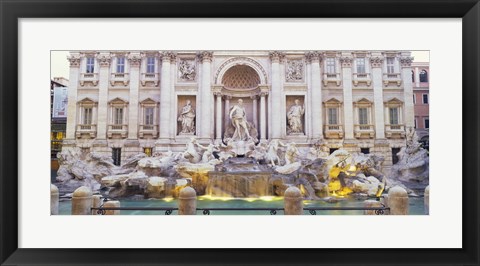 Framed Trevi Fountain Rome Italy Print