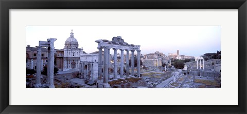 Framed Roman Forum Rome Italy Print