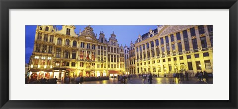 Framed Grand Place, Brussels, Belgium Print