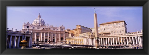 Framed Vatican, St Peters Square, Rome, Italy Print