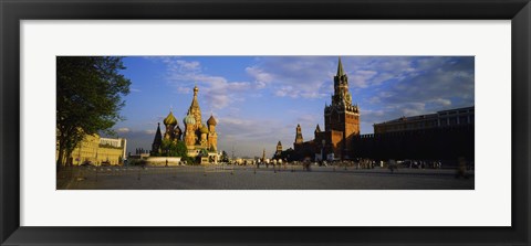 Framed St. Basil&#39;s Cathedral, Red Square, Moscow, Russia Print