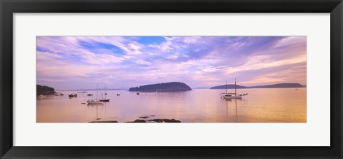 Framed Frenchman Bay, Bar Harbor, Maine, USA Print