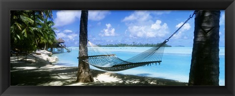 Framed Cook Islands South Pacific Print