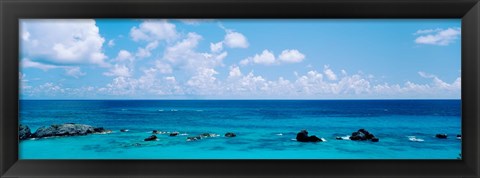 Framed Bermuda, Atlantic Ocean Print