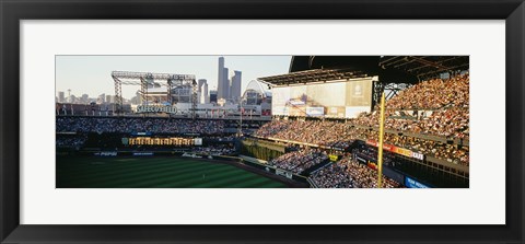 Framed Stands in SAFECO Field Seattle WA Print