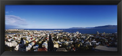 Framed Reykjavik, Iceland Print