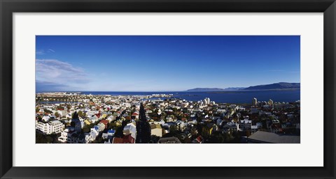 Framed Reykjavik, Iceland Print