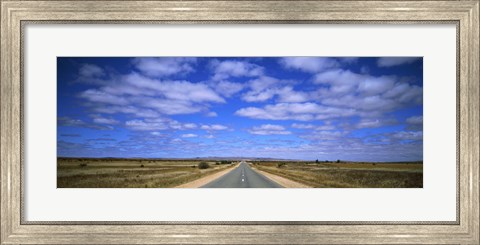 Framed Outback Highway Australia Print