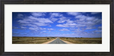 Framed Outback Highway Australia Print