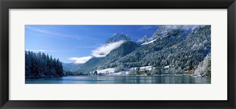 Framed Hinter See Bavaria Germany Print