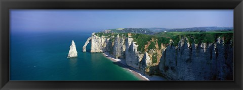 Framed Etretat, Normandy, France Print