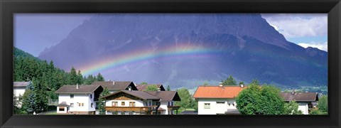 Framed Rainbow Innsbruck Tirol Austria Print