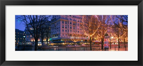 Framed Evening, Paris, France Print