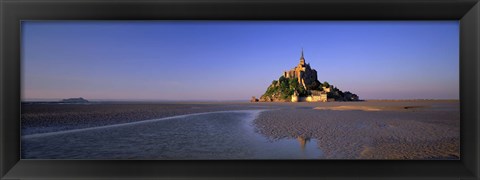 Framed Mont Saint Michel, Normandy, France Print