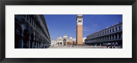 Framed Square in Venice Italy Print