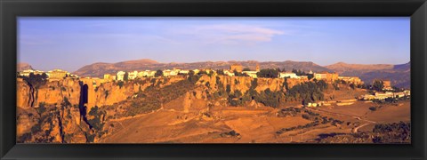 Framed Ronda Gorge, Andalucia, Spain Print