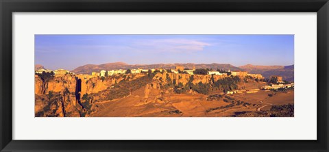 Framed Ronda Gorge, Andalucia, Spain Print