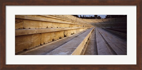 Framed Detail Olympic Stadium Athens Greece Print