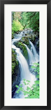 Framed Sol Duc Falls Olympic National Park WA Print