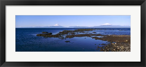 Framed Lianquihue Lake Osorno Chile Print