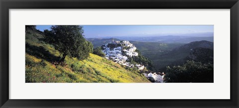 Framed Casares, Spain Print