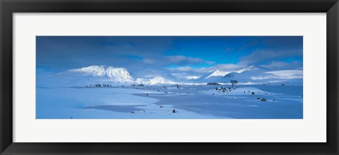 Framed Trossachs National Park Scotland UK Print