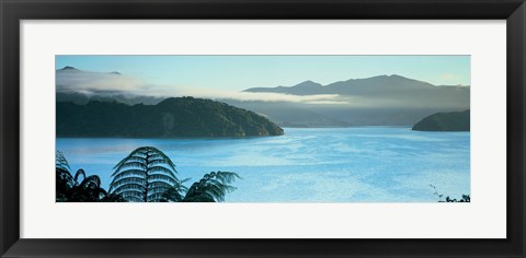 Framed Kenepuru, Marlborough Sound, New Zealand Print