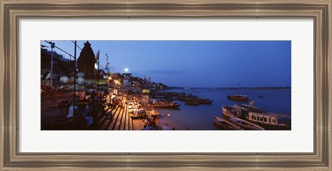 Framed Varanasi, India Print