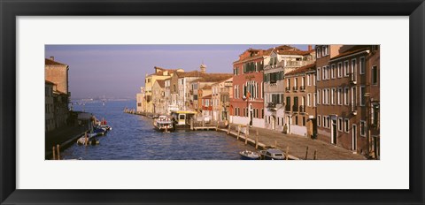 Framed Cannaregio Canal, Venice, Italy Print