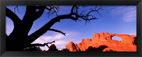 Framed Skyline Arch, Arches National Park, Utah, USA Print