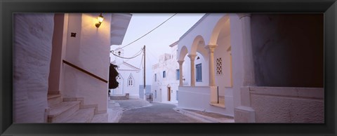 Framed Andros, Greece Print