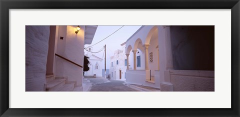 Framed Andros, Greece Print