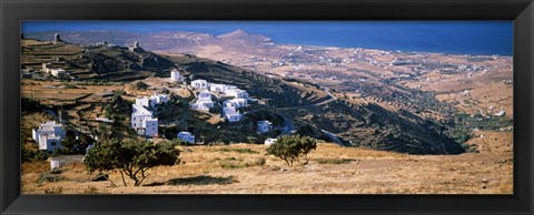 Framed Tinos, Greece Print