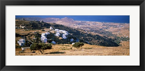 Framed Tinos, Greece Print