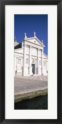 Framed View of a building, San Giorgio, Venice, Italy Print