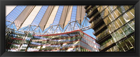 Framed Low angle view of a building, Sony Center, Berlin, Germany Print