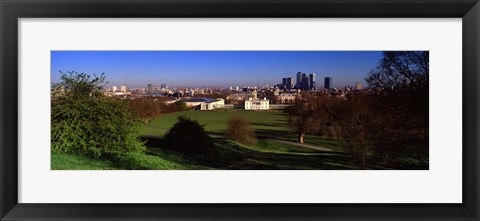 Framed Greenwich Park, Greenwich, London, England, United Kingdom Print