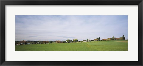 Framed Houses on a landscape, Germany Print