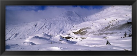 Framed Simplon pass, Switzerland Print