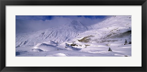 Framed Simplon pass, Switzerland Print