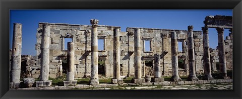 Framed Ruins at Cardo Maximus, Apamea, Syria Print