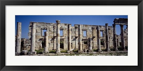 Framed Ruins at Cardo Maximus, Apamea, Syria Print