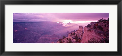 Framed Yaki Point, Grand Canyon National Park, Arizona Print