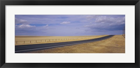 Framed Judith Basin County, Montana Print