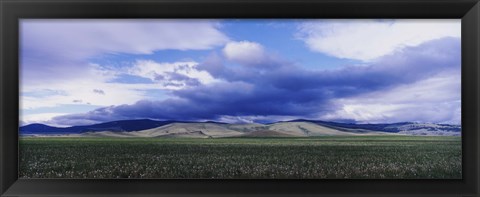 Framed Montana Sky Print