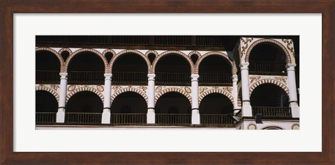 Framed Low angle view of a monastery, Rila Monastery, Bulgaria Print