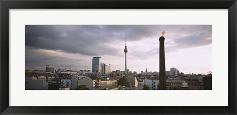 Framed Tower in a city, Berlin, Germany Print